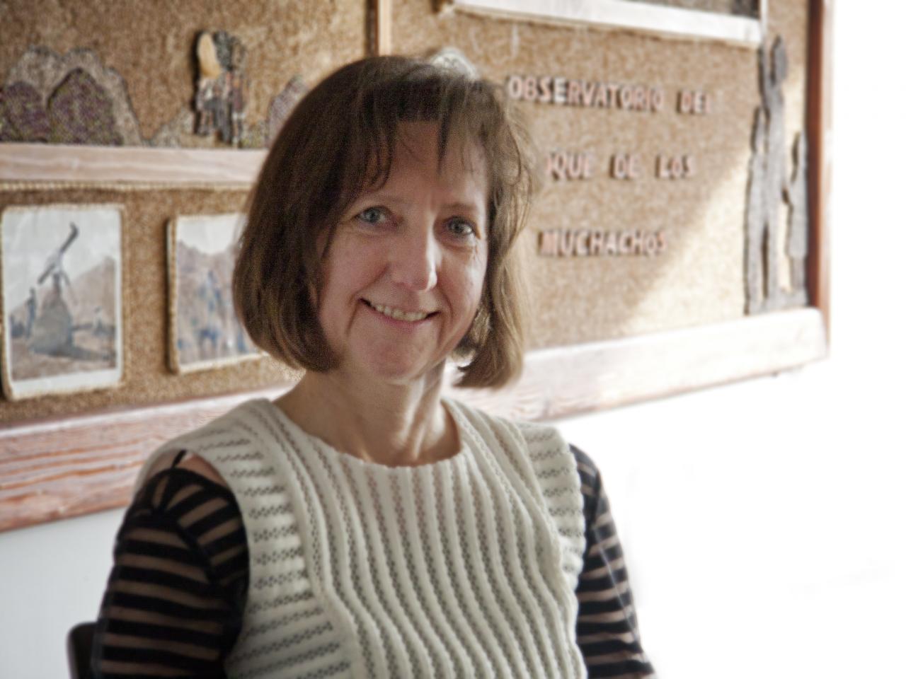 Conny Aerts during her visit at the Instituto de Astrofísica de Canarias (IAC). Crédito: Elena Mora (IAC).