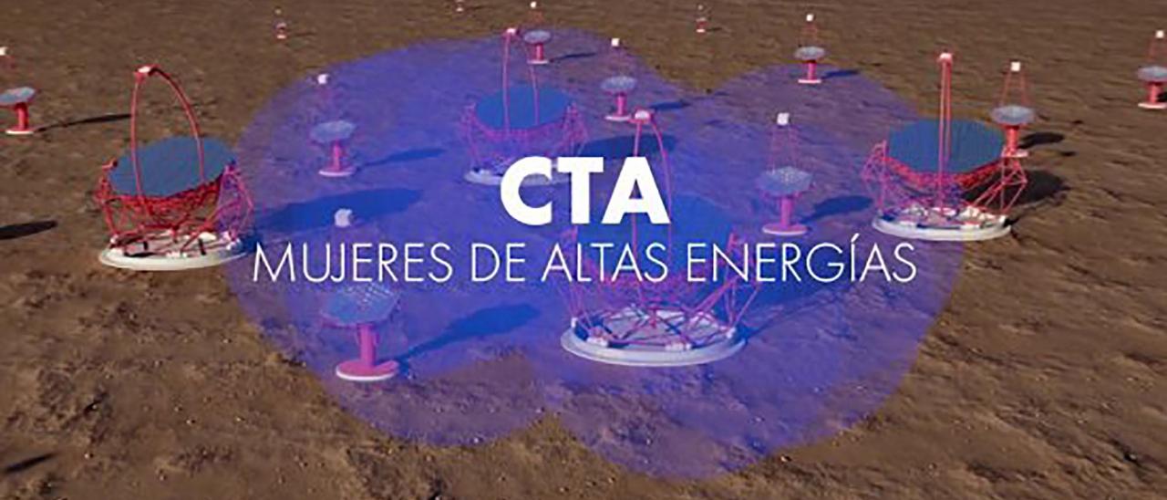 Portada del vídeo CTA, Mujeres de Altas Energías