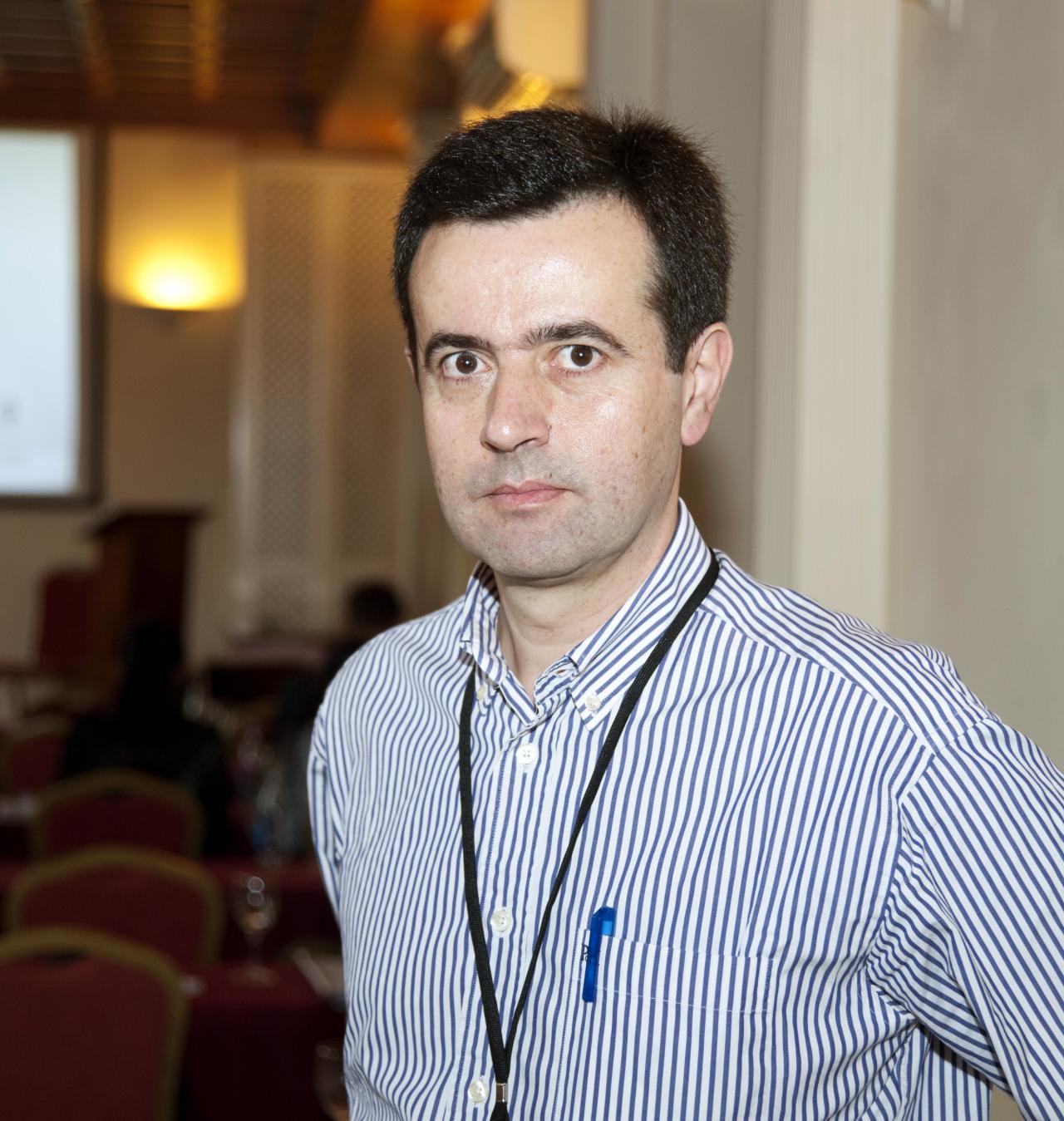 Mario Joao Monteiro at the XXII Canary Islands Winter School of Astrophysics. Photo: Miguel Briganti, Servicio MultiMedia (IAC)