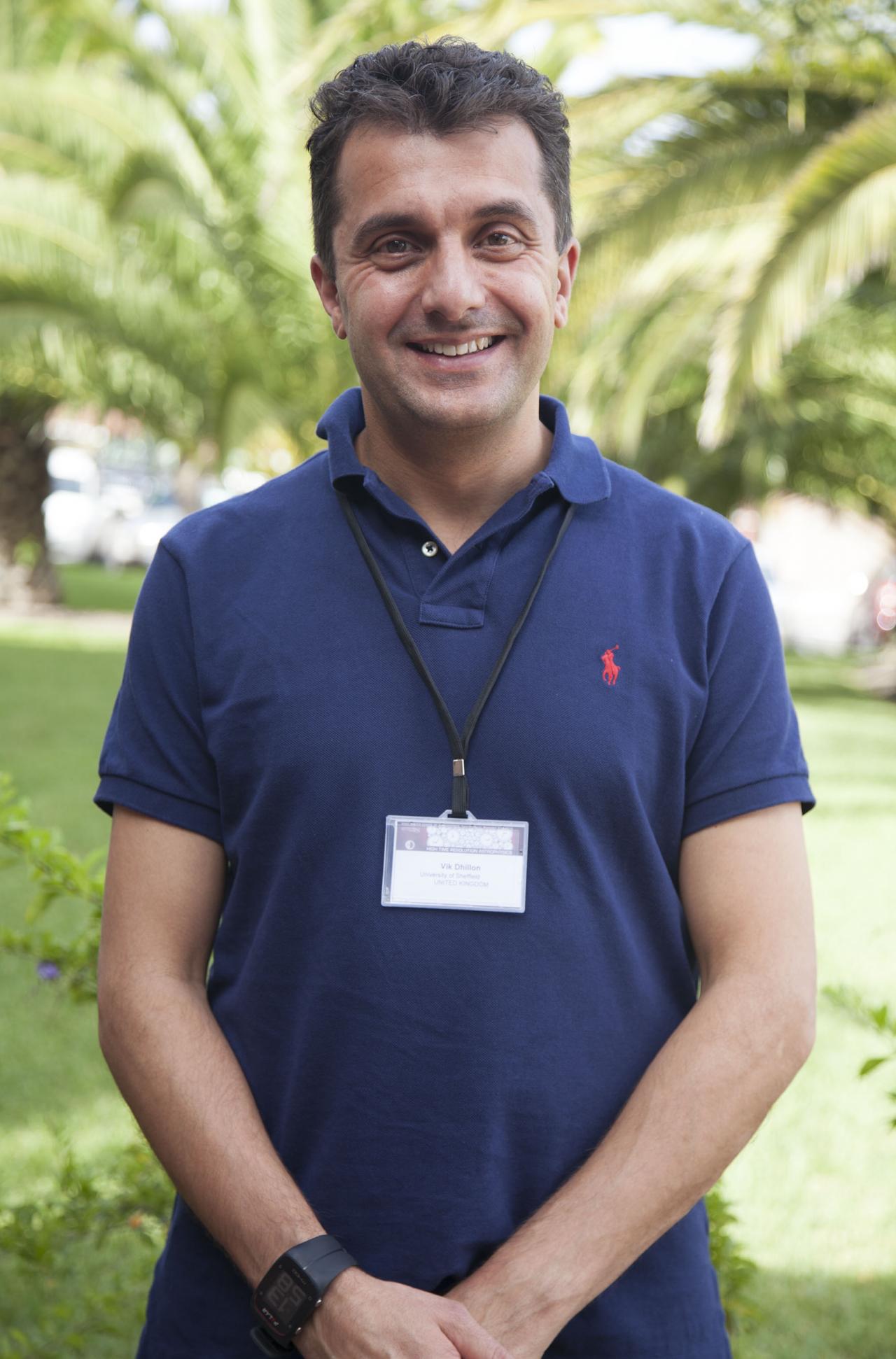 Vik Dhillon in the Instituto de Astrofísica de Canarias (IAC) headquarters, in La Laguna (Tenerife).Credits: Inés Bonet, IAC (UC3)