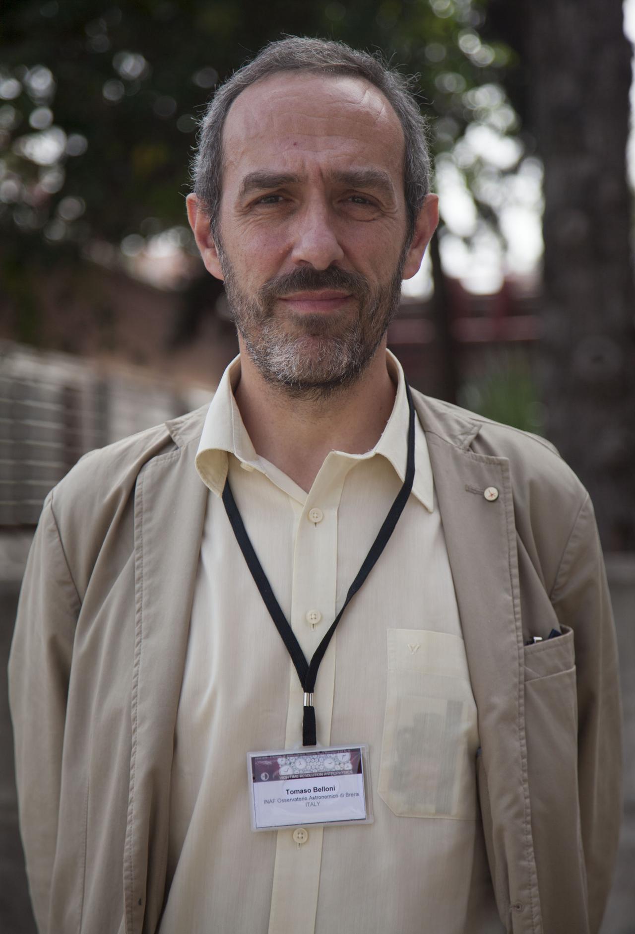 Tomaso Belloni at the Instituto de Astrofísica de Canarias (IAC) headquarters.Inés Bonet, UC3/IAC