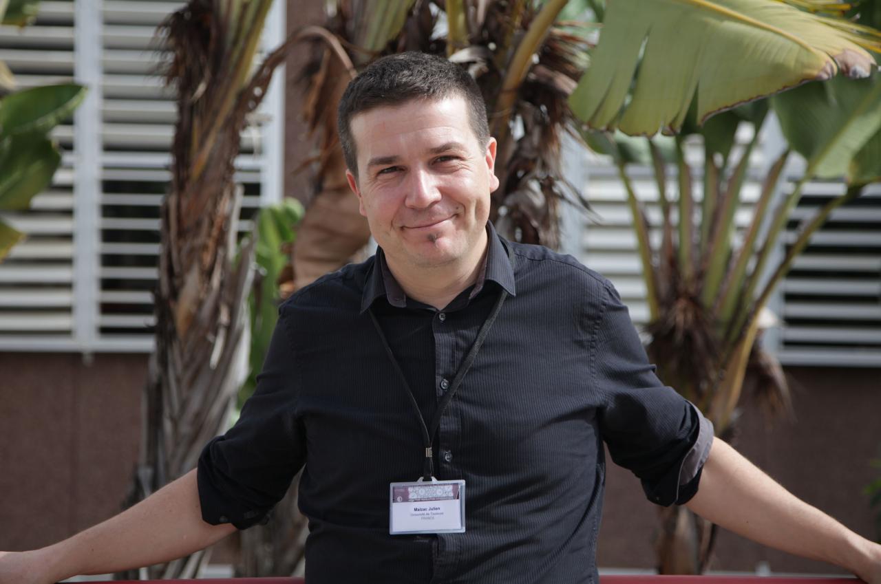 Julien Malzac at the Instituto de Astrofísica de Canarias (IAC) headquarters. Credits: Inés Bonet, UC3/IAC