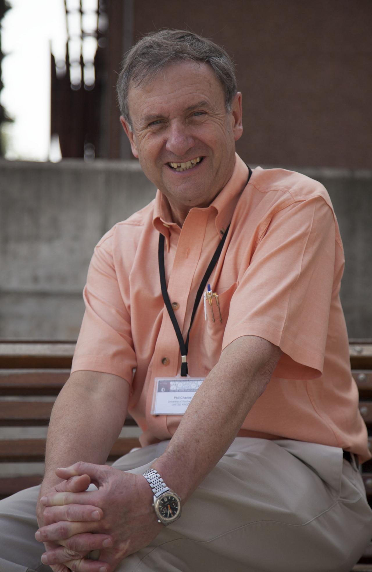 Phil Charles at the Instituto de Astrofísica de Canarias (IAC) headquarters. Credits: Inés Bonet, UC3/IAC