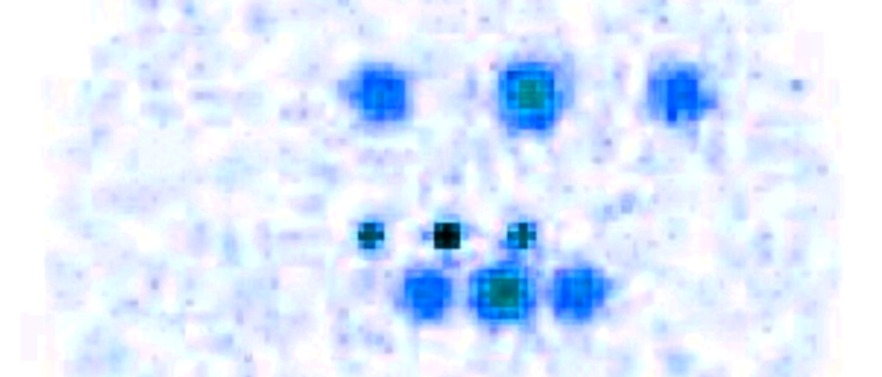 SCIDAR scintillation patterns showing turbulence layers moved by the wind across the telescope pupil (credit: IAC).