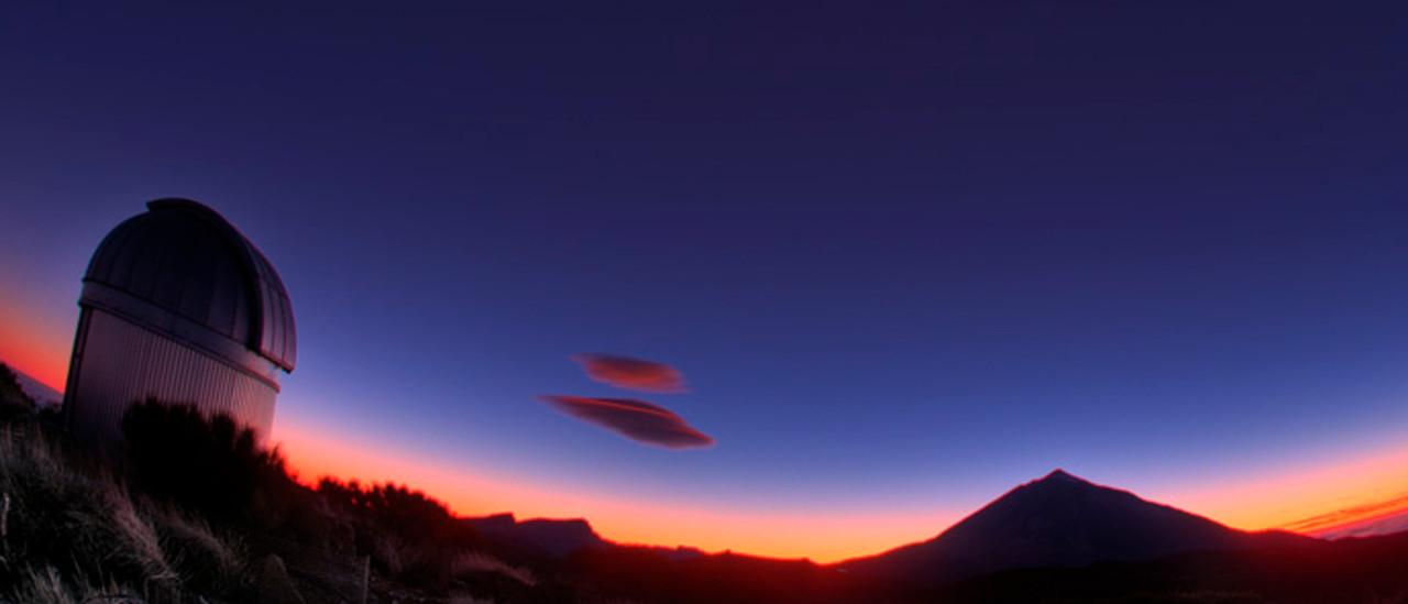 A cloud over Teide