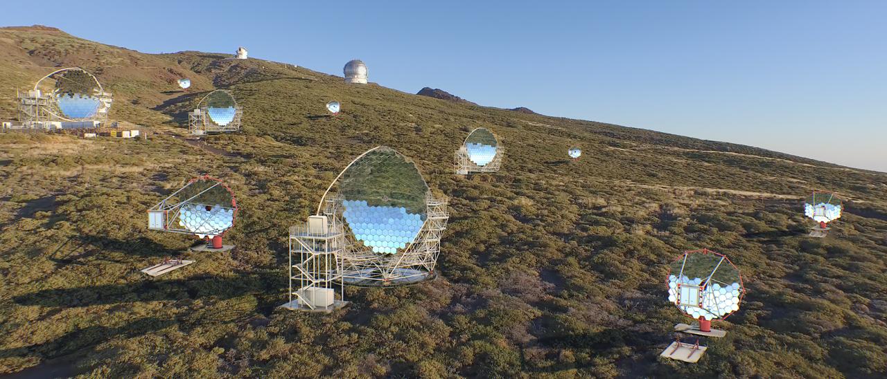 Rendering of CTAO-North