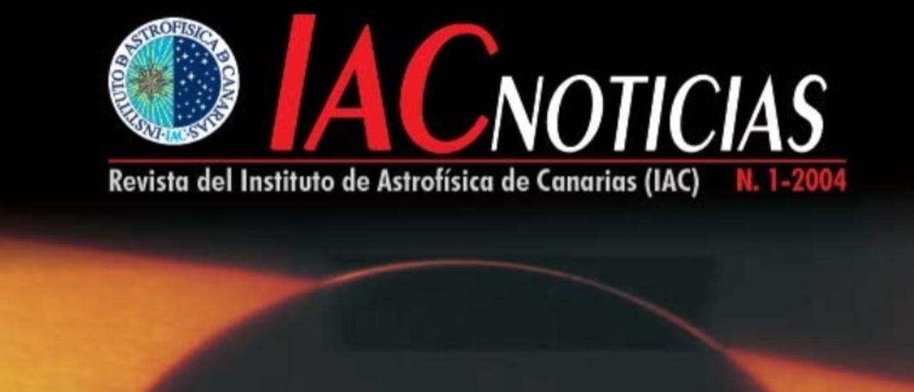 PORTADA IAC NOTICIAS, 1-2004. "Tránsito de Venus"