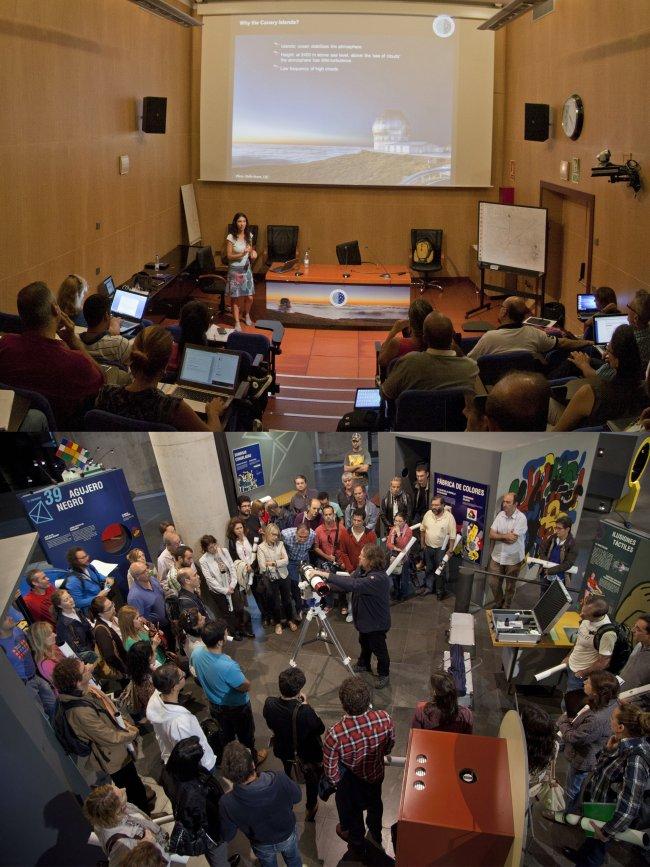 Astronomía en las aulas canarias