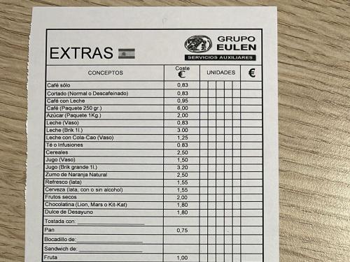 Meals tickets kitchen