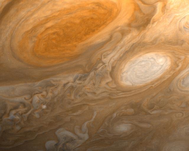 La gran mancha roja de Jupiter