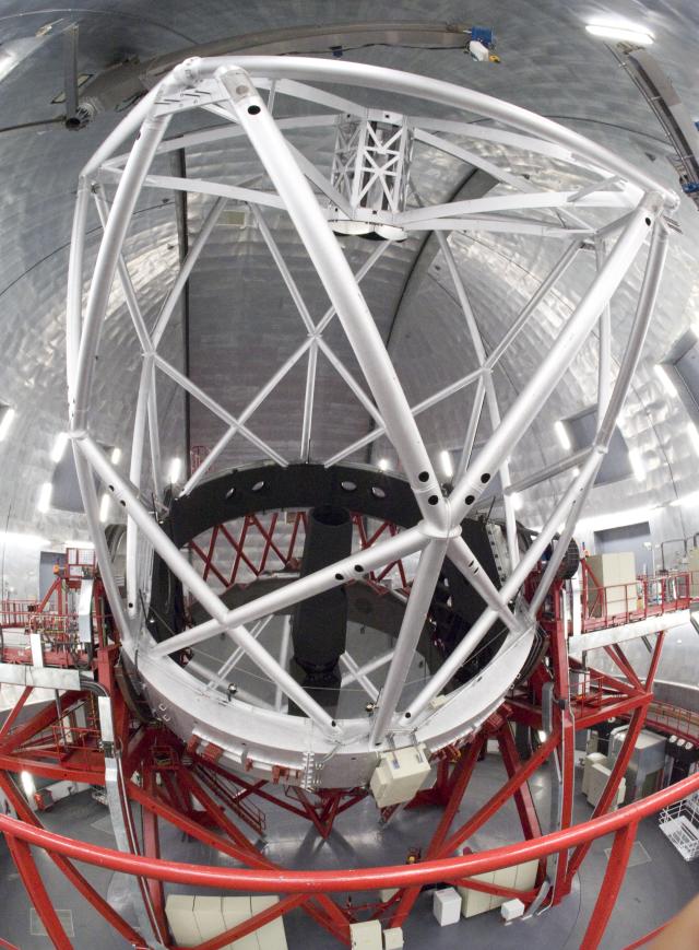 Inside the dome
