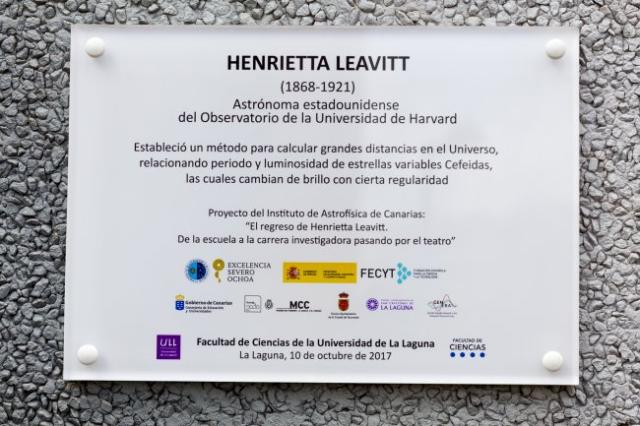 Miss Leavitt, descubierta en la Universidad de La Laguna