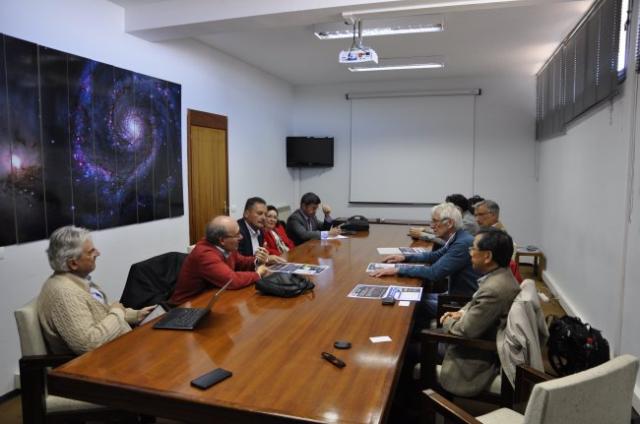 Representatives of the TMT visit the IAC and its observatories