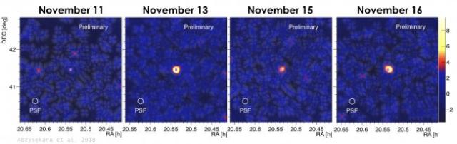 Estallidos cósmicos en un nuevo sistema binario de rayos gamma