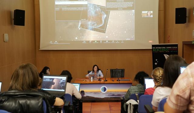 Sandra Benitez (ESA) en la AEACI 2022