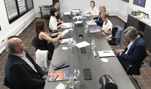 Asistentes a la reunión del Consejo Rector del IAC
