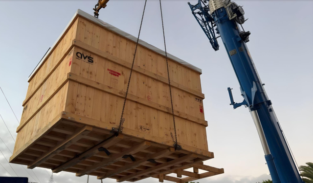 La estructura del telescopio SELF llega a IACTec