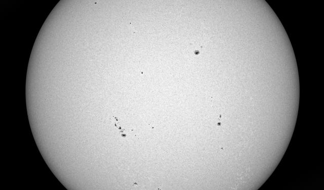 Sol luz visible 24 junio 23