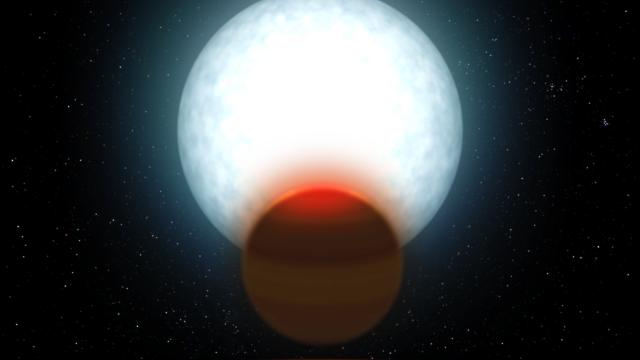 Ultra hot Jupiter - Artist's impression. 2