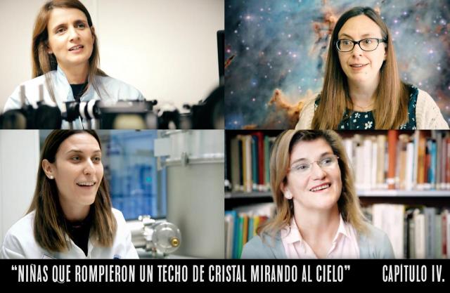 Niñas que rompieron un techo de cristal mirando al cielo. Capítulo IV