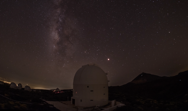Timelapse del eclipse total de Luna del 16 de mayo de 2022 en el OT