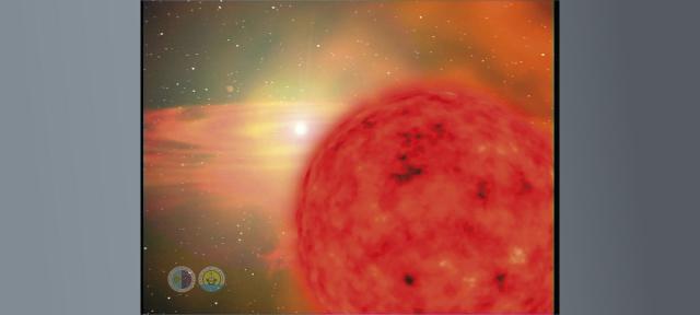 Evolución de un sistema binario de estrellas simbióticas hacia una nebulosa planetaria bipolar