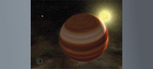 Exoplanet with star