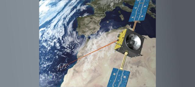 Comunicación láser con el satélite Smart 1