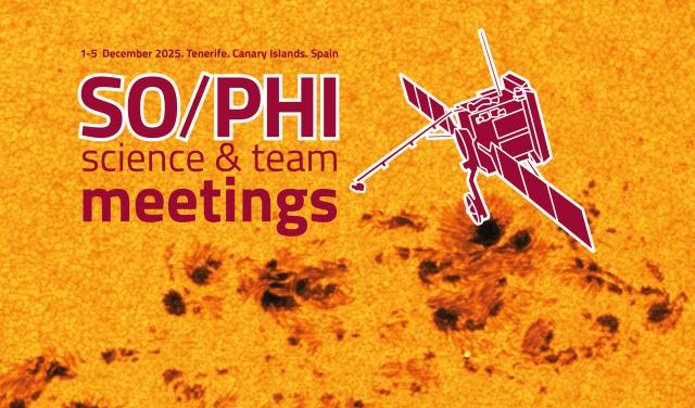 SO/PHI Science and Team Meetings