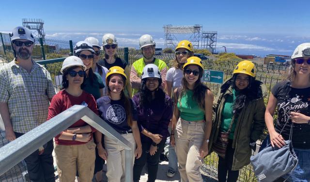 Students of the CTAO School at the ORM