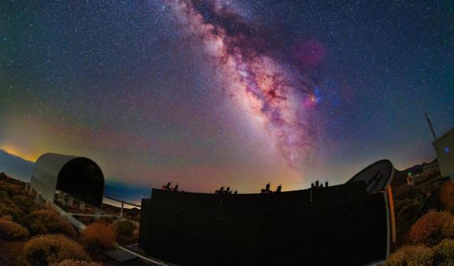 Telescopio ATLAS-Teide instalado en el Observatorio del Teide del Instituto de Astrofísica de Canarias / JC Casado