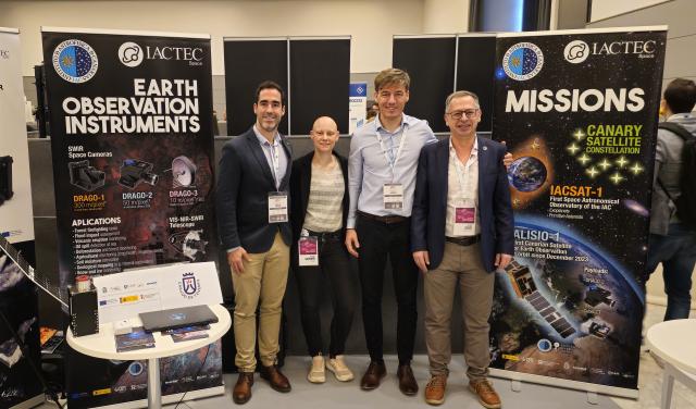 El equipo de IACTEC Espacio presenta sus proyectos en el foro internacional SSSIF
