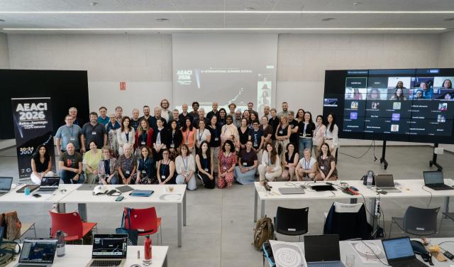 Participantes de la la XI Escuela Internacional Astronomy Education Adventure in the Canary Islands (AEACI 2026)