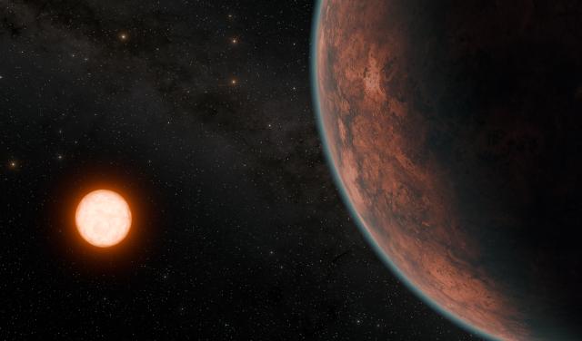 Artist’s concept of Gliese 12 b
