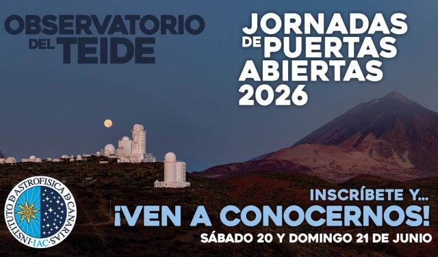  Puertas abiertas del Observatorio del Teide 2026