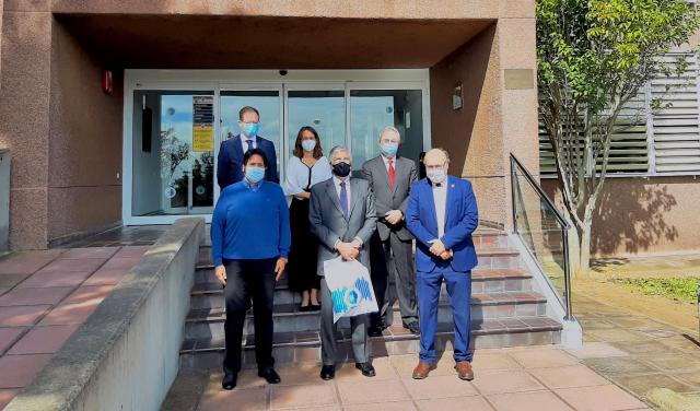 Visit of the Portuguese ambassador