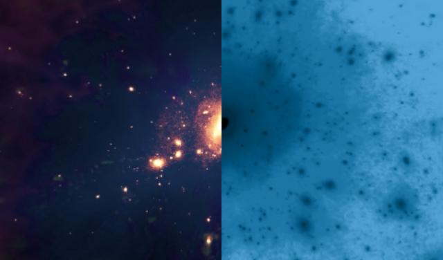 Dark matter galaxy