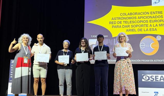 Entrega del IV Premio Javier Gorosabel de Colaboración ProAm en Astrofísica 