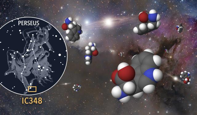 Triptófano en IC 348