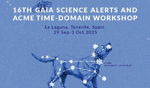 Poster for the 16th Gaia Science Alerts and ACME Time-Domainel workshops