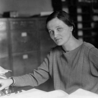 Cecilia Payne-Gaposchkin. Crédito: Harvard University College.