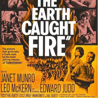 Cartel de la película "El día que la Tierra se incendió" (Val Guest, 1961)