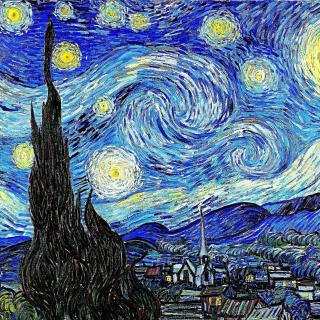 "La noche estrellada", de Vincent van Gogh