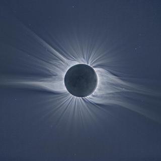 Eclipse total de Sol desde Novosibirsk (Rusia) en 2008