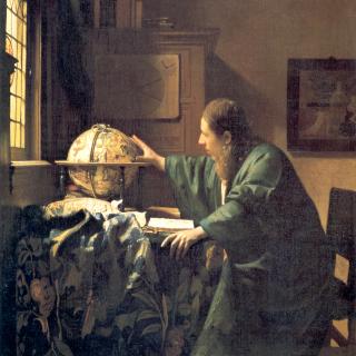 "El astrónomo" de Johannes Vermeer "El astrónomo" de Johannes Vermeer