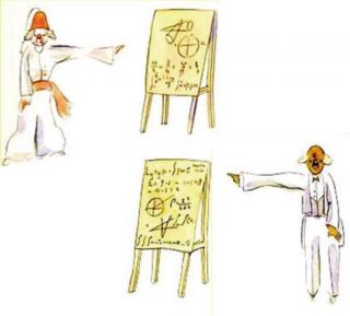 Ilustraciones de Antoine de Saint-Exupéry para El Principito. Ilustraciones de Antoine de Saint-Exupéry para El Principito.