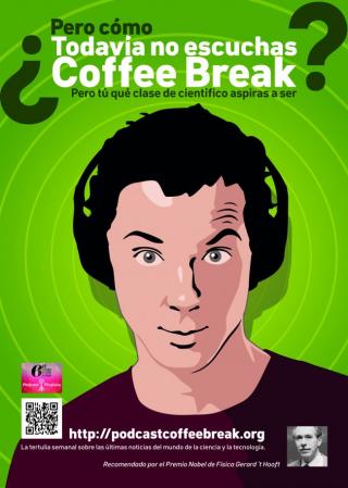 Póster del programa de radio "Coffee Break: Señal y Ruido". Créditos: "Coffee Break: Señal y Ruido" (IAC).
Póster del programa de radio "Coffee Break: Señal y Ruido". Créditos: "Coffee Break: Señal y Ruido" (IAC).