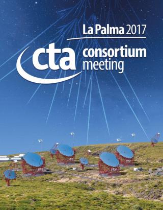 Poster del CTA Consortium meeting. Crédito: Gabriel Pérez, SMM (IAC).