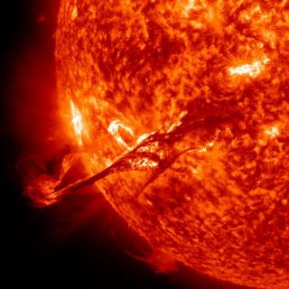 Solar prominence. Credit: NASA. Solar prominence. Credit: NASA.