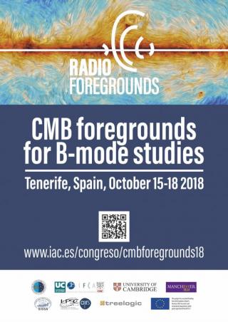 Póster del congreso CMB foregrounds for B-mode studies. 11990